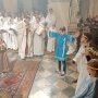 Crèche vivante : l'annonce de l'ange